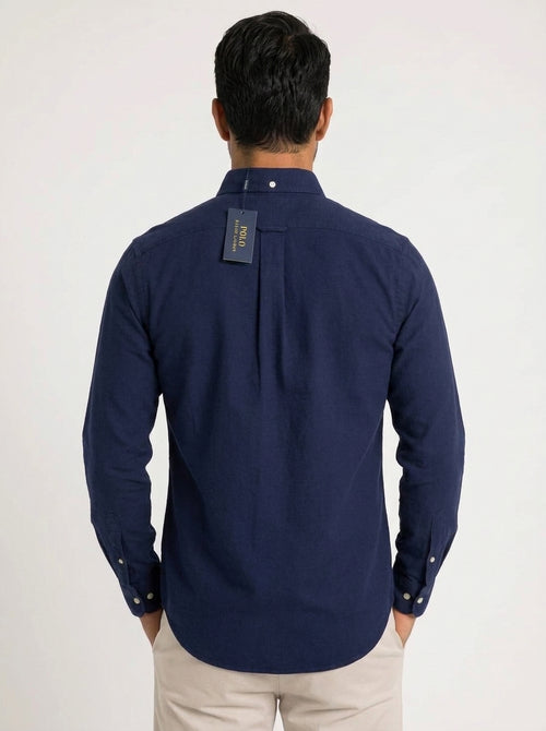 Camisa Casual - Azul Marino