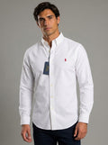 Camisa Casual - Blanco Nieve Clásico