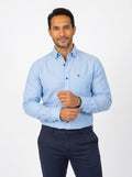 Camisa Casual -Azul Cielo / Celeste