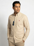 Camisa Casual -Beige