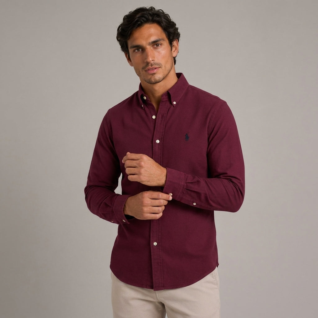 Camisa Oxford Clásica-Regular Fit