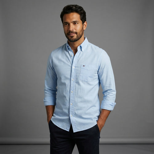 Camisa Lino Unicolor