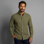 Camisa de Rayas Finas Smart Casual